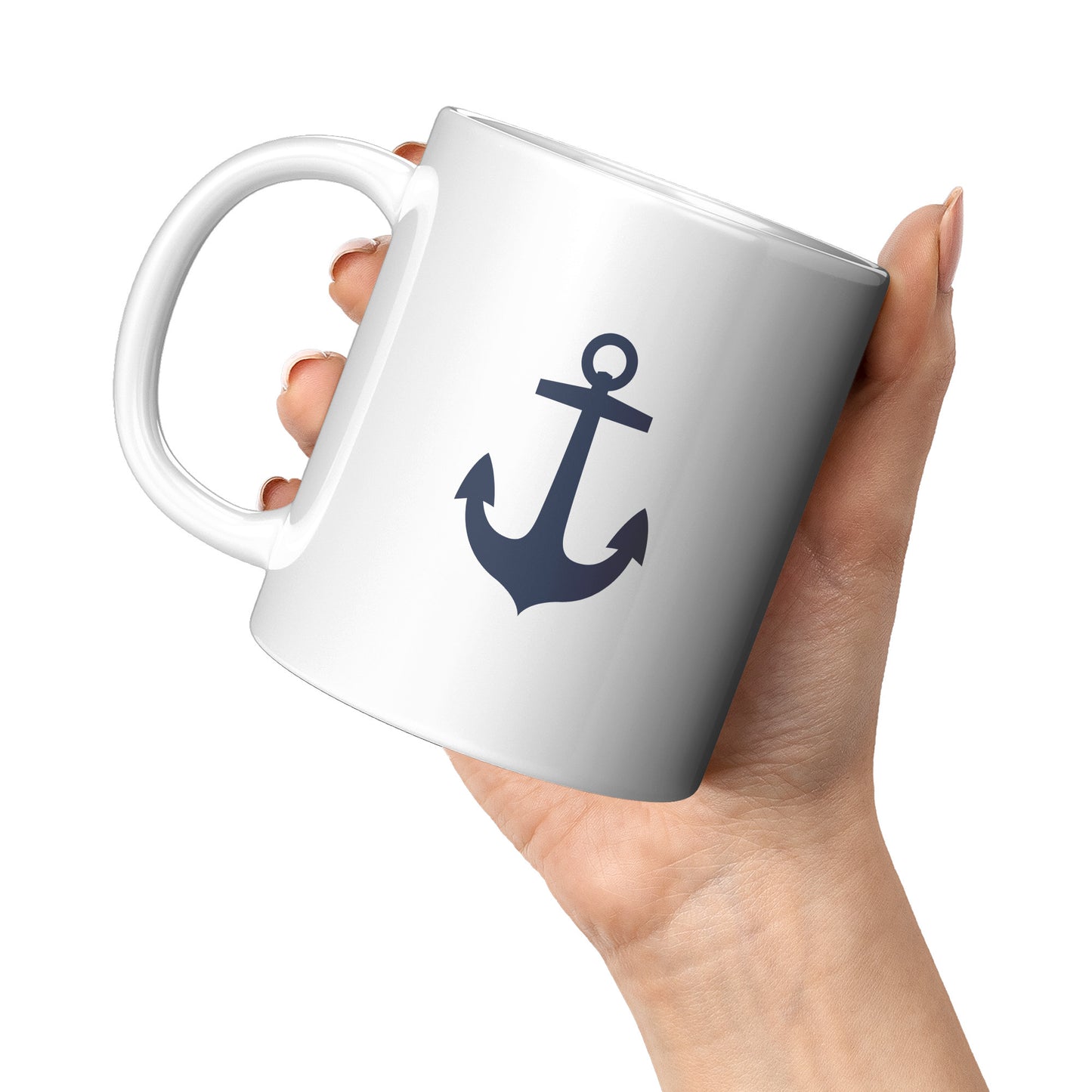 Coffee Mug - Beach House Mug, Lake House Mug :: Anchor