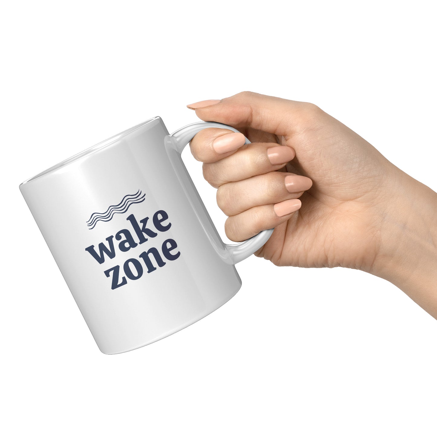 Coffee Mug - Beach House Mug, Lake House Mug :: Wake Zone