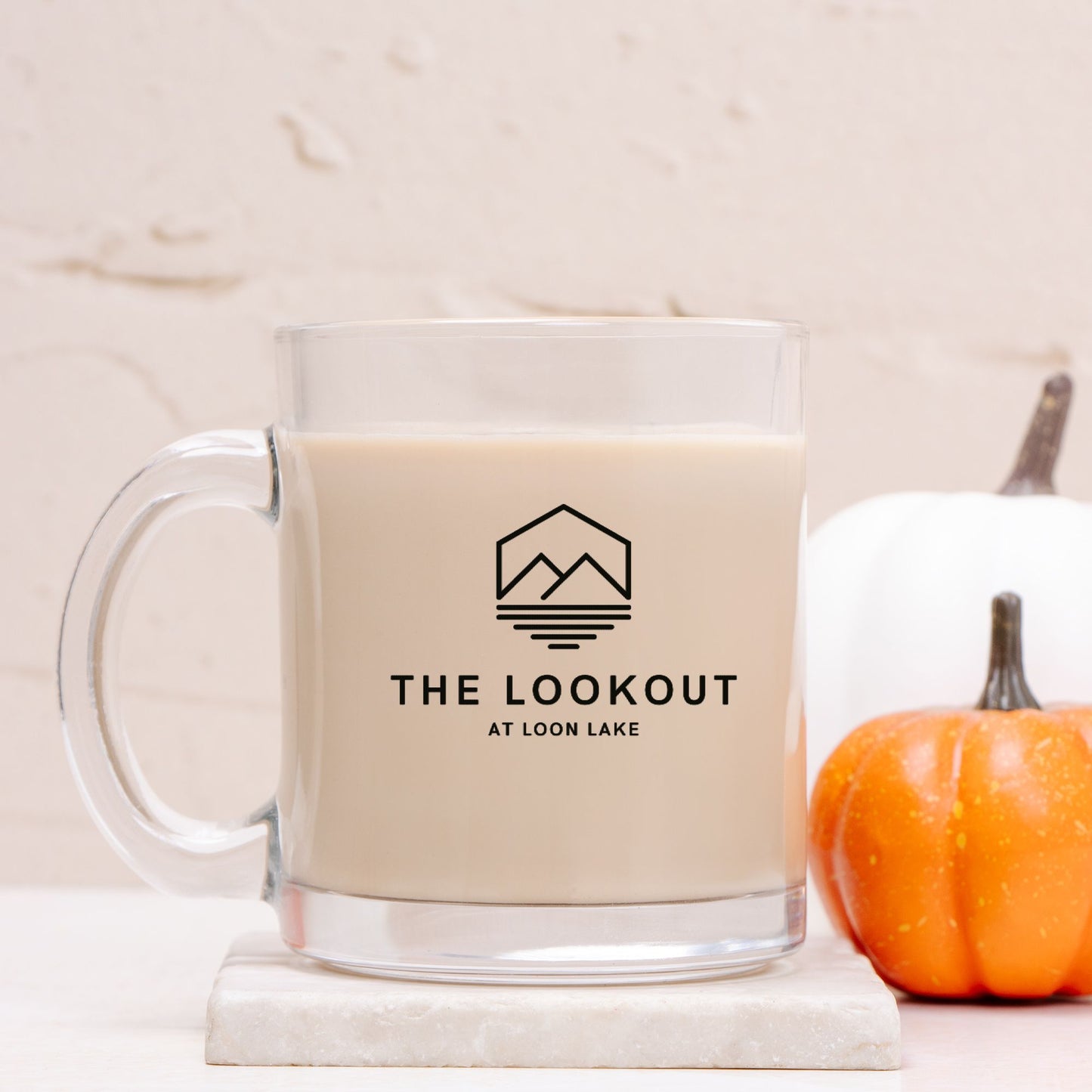 Custom Logo Glass Mug (10oz)