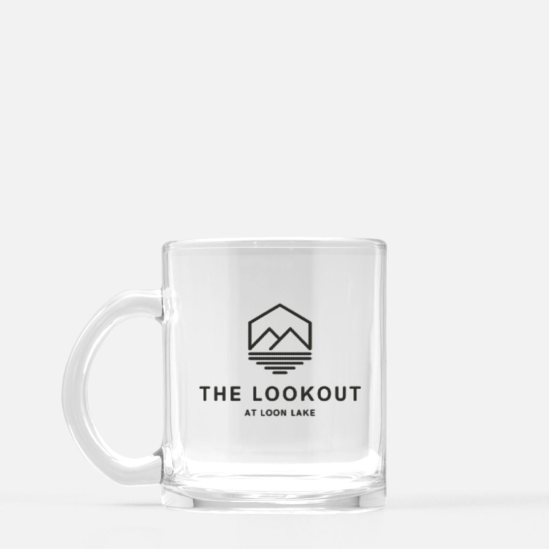 Custom Logo Glass Mug (10oz)