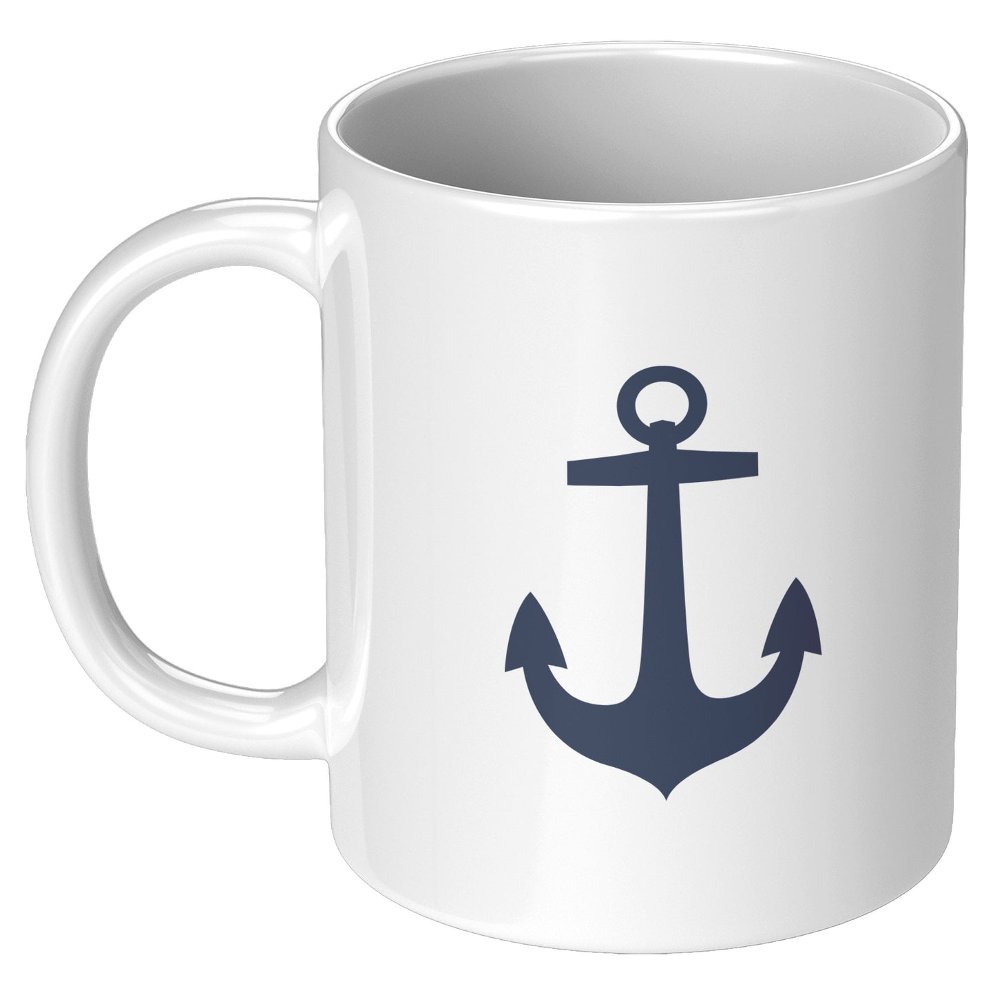 Coffee Mug - Beach House Mug, Lake House Mug :: Anchor