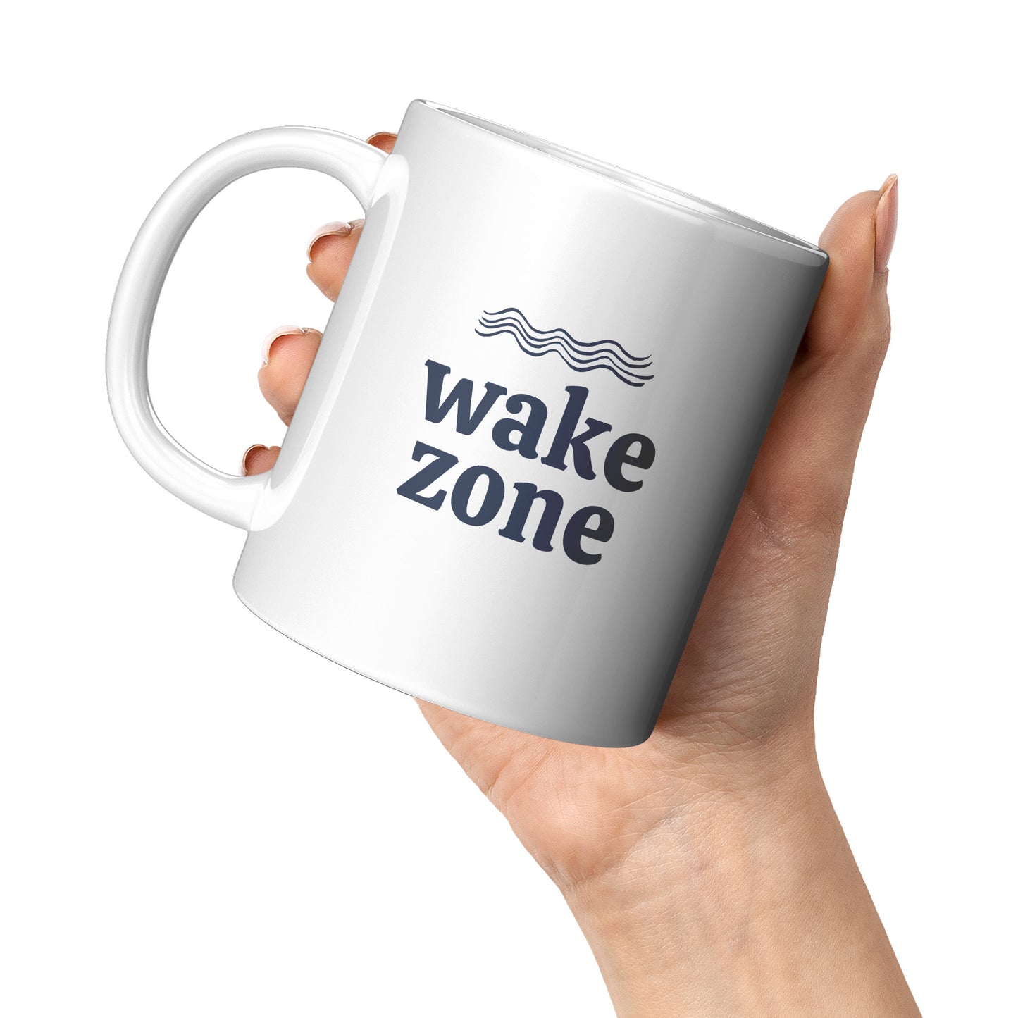 Coffee Mug - Beach House Mug, Lake House Mug :: Wake Zone