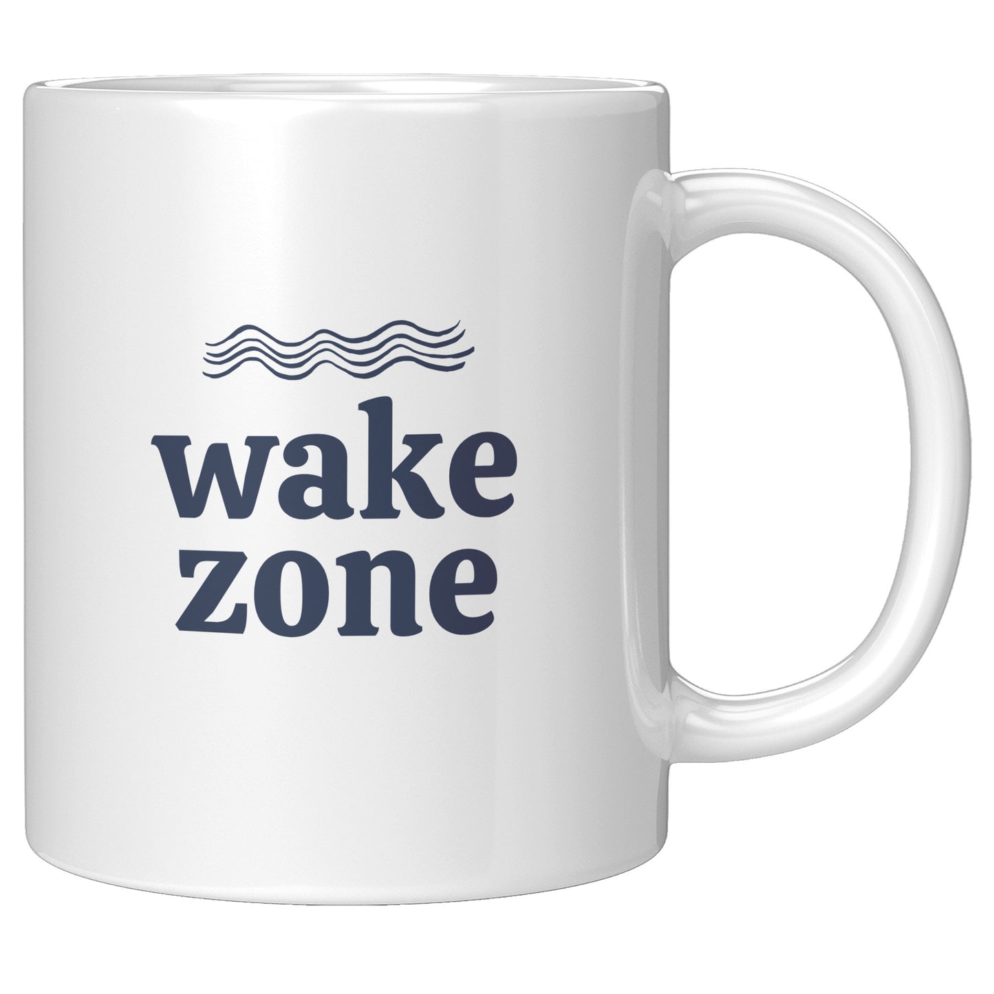Coffee Mug - Beach House Mug, Lake House Mug :: Wake Zone