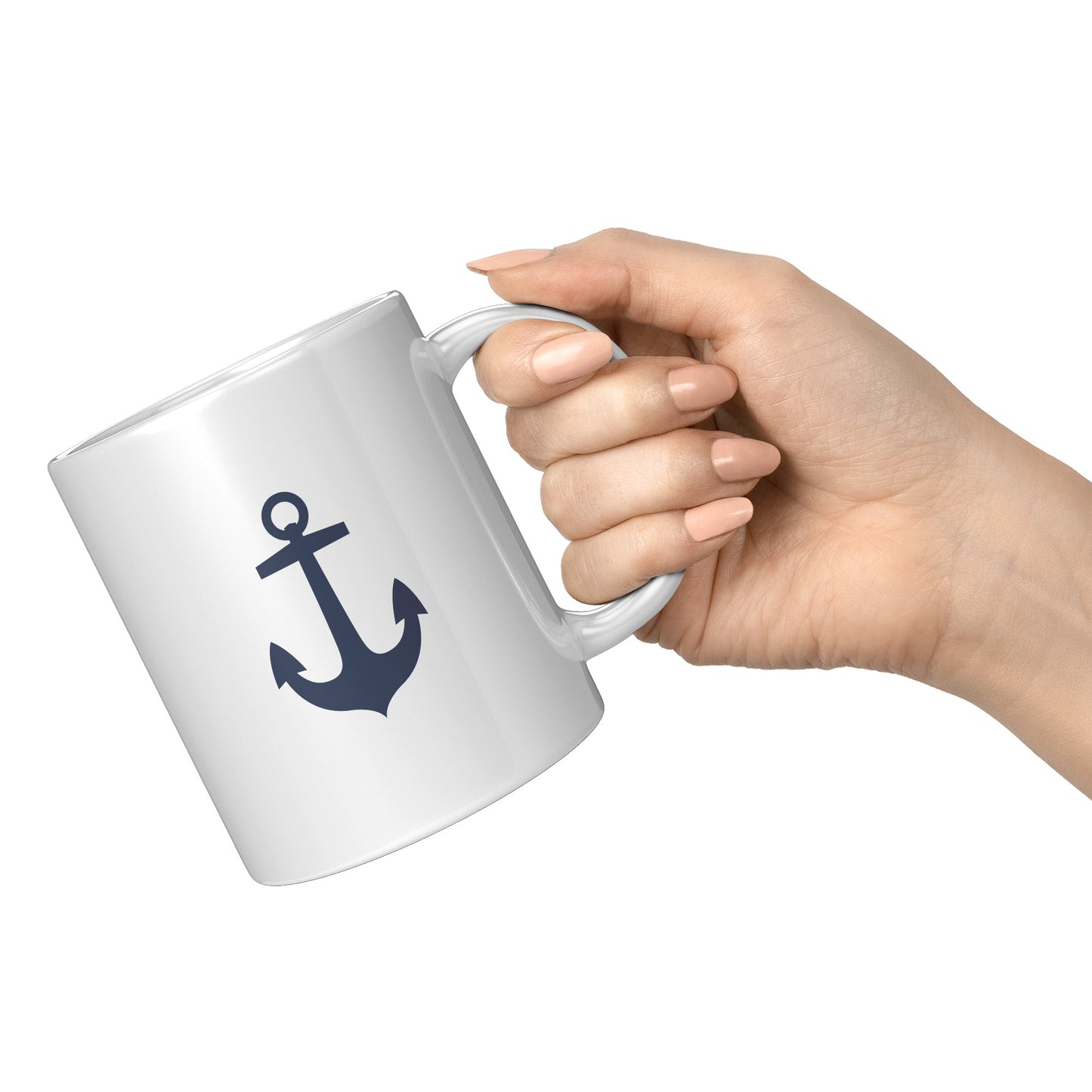 Coffee Mug - Beach House Mug, Lake House Mug :: Anchor