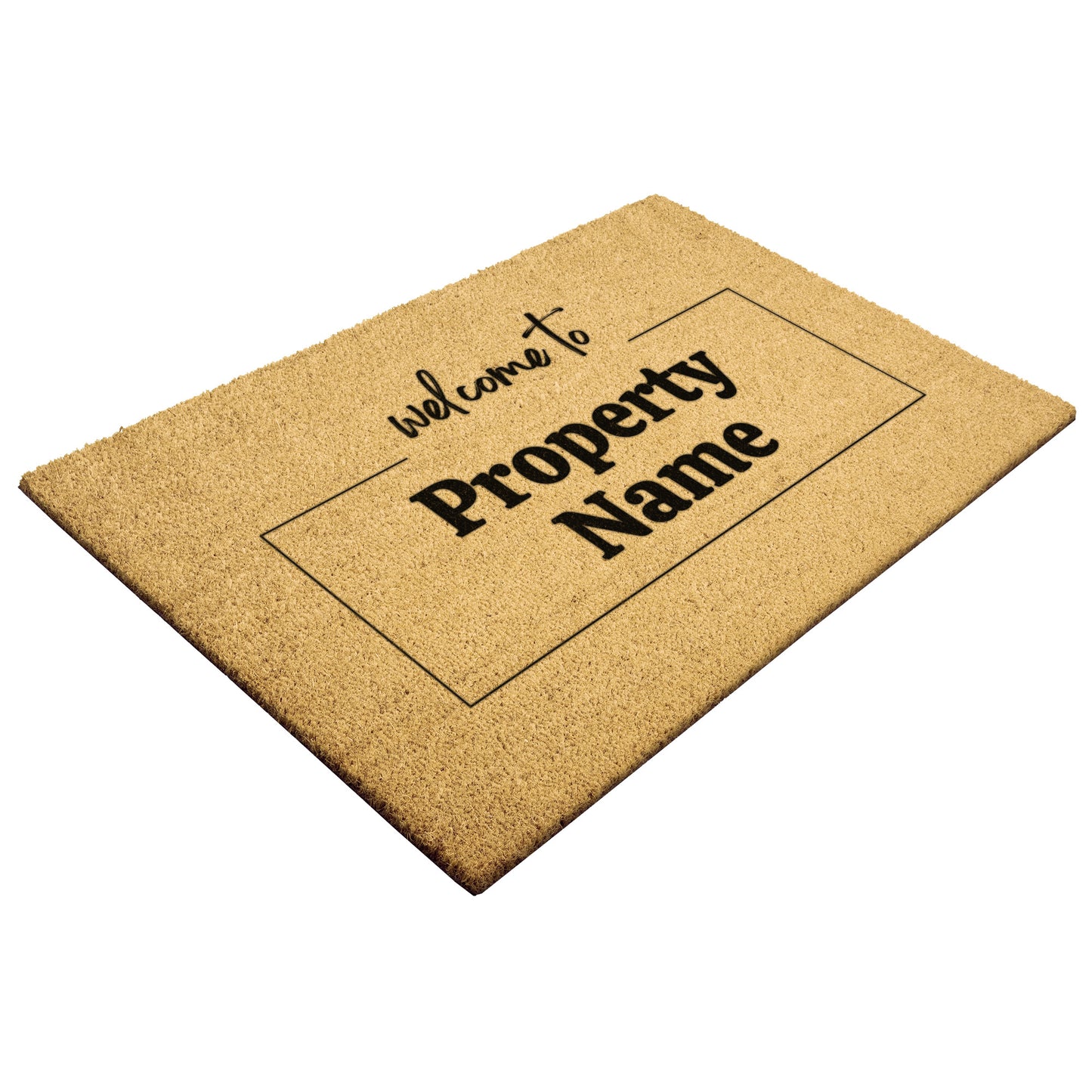Outdoor Mat :: Custom doormat with your Airbnb property name