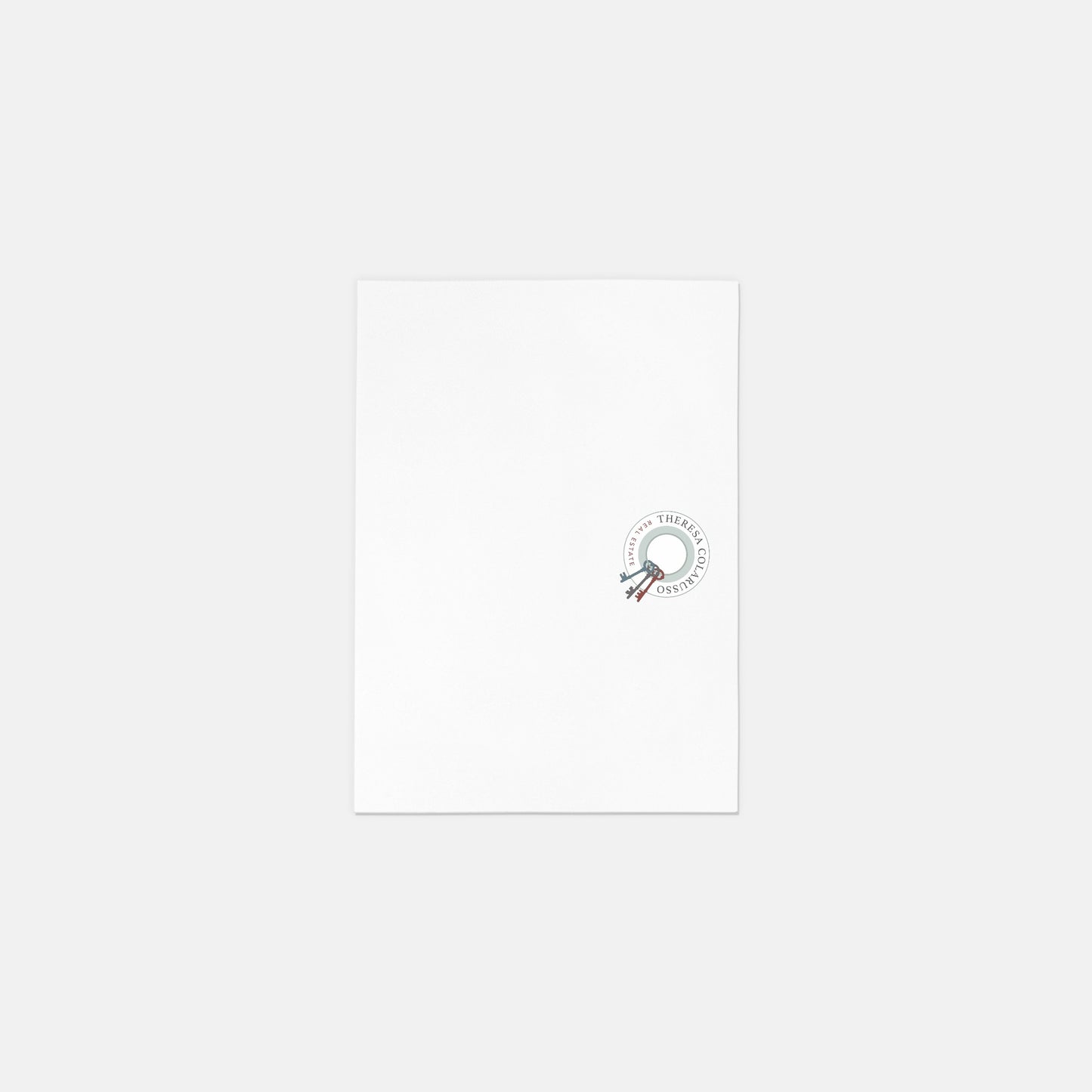 Custom Logo 5x7 Cards with Envelopes (Pack of 10)