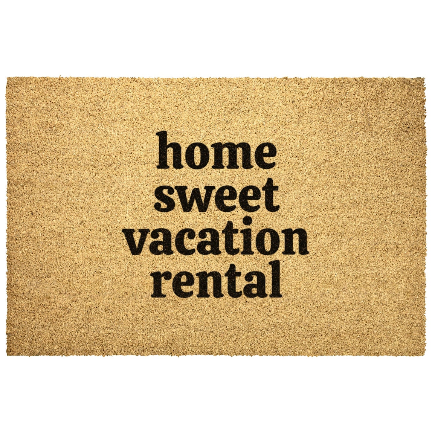 Outdoor Mat :: "Home Sweet Vacation Rental" doormat