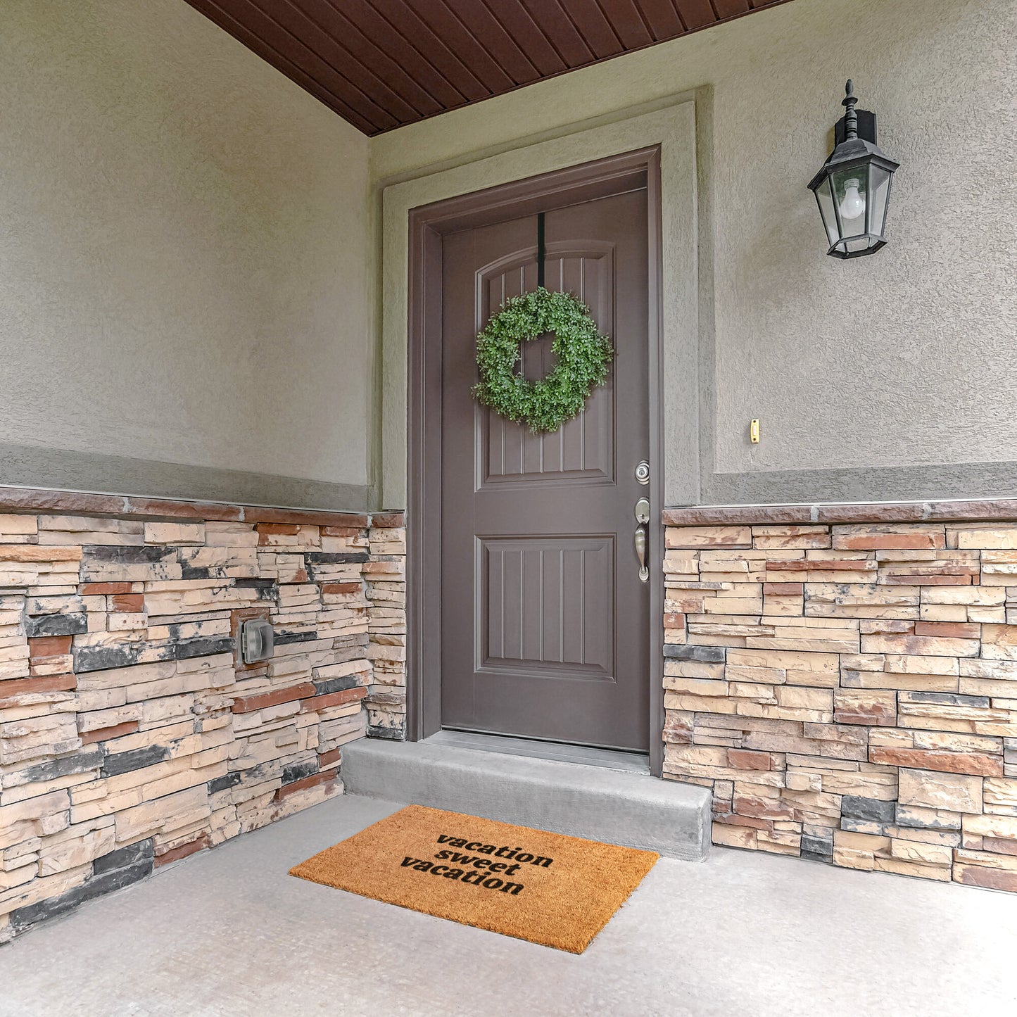 Outdoor Mat for Your Vacation Rental :: "Vacation Sweet Vacation"